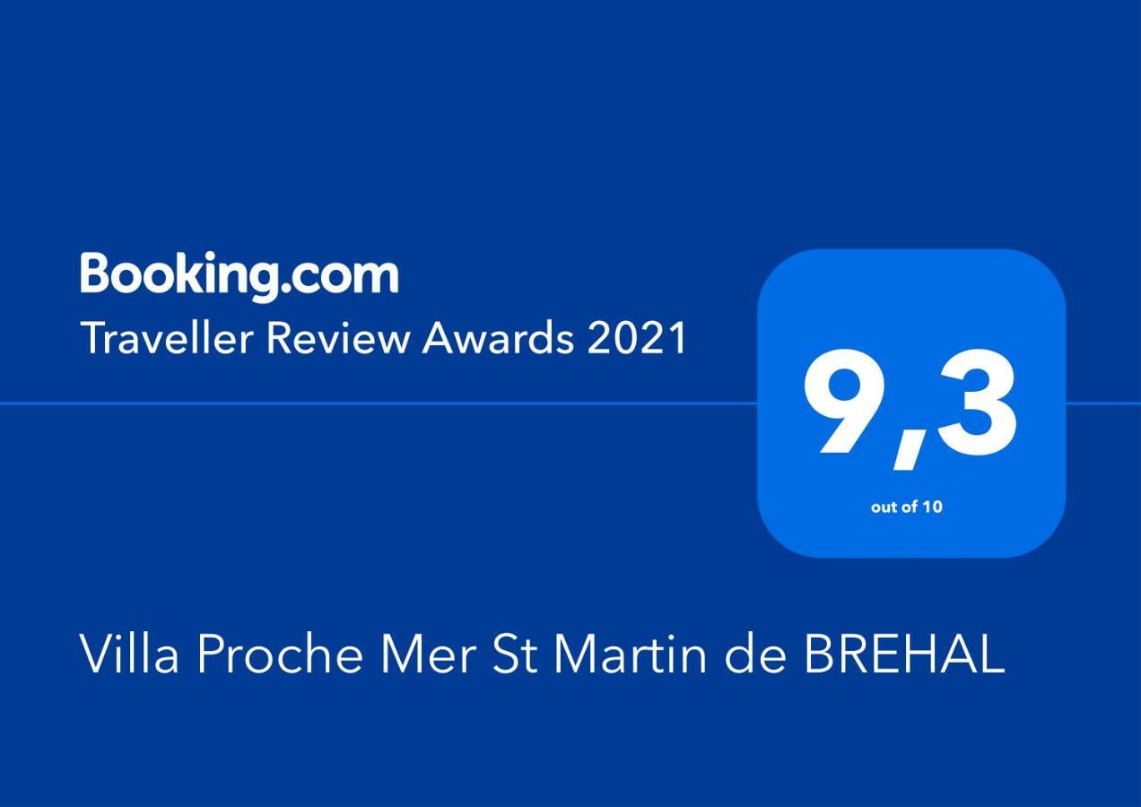 Villa Proche Mer St Martin De Brehal Bagian luar foto